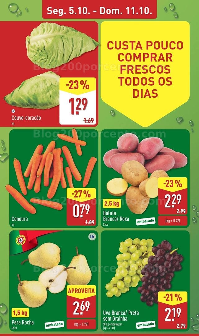 Antevisão Folheto ALDI Promoções de 4 a 10 outubro